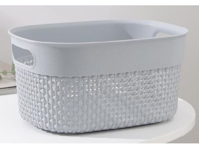 Корзина для хранения OSLO 3л серый шторм